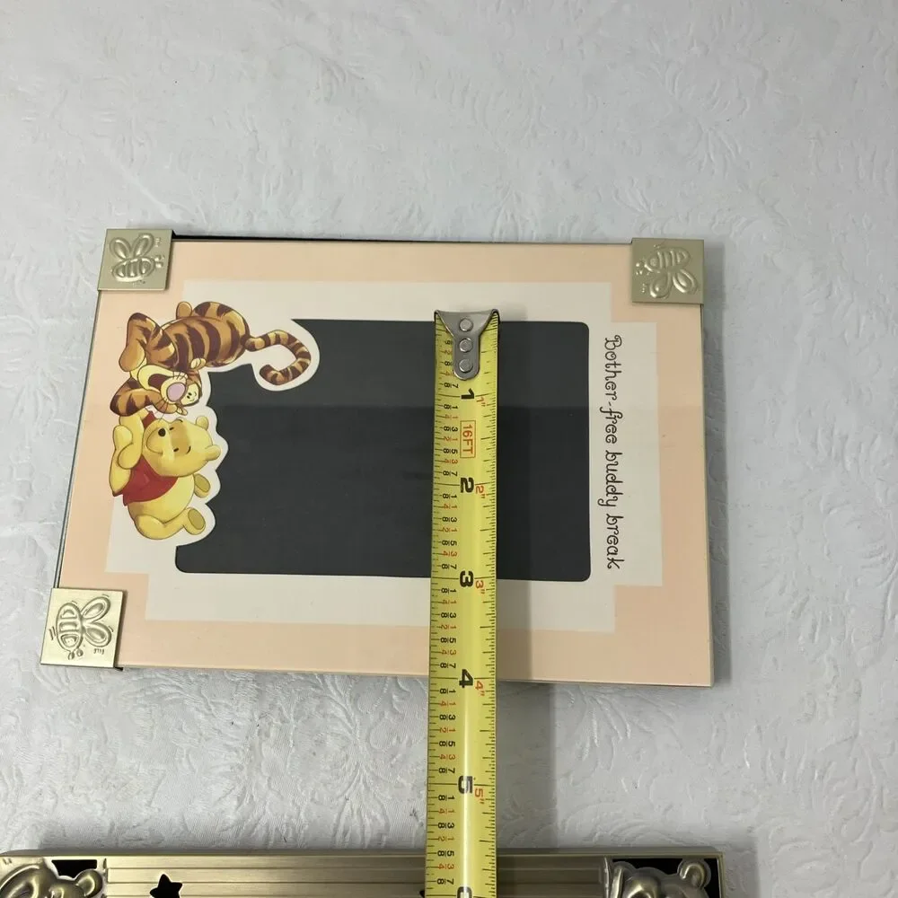 Disney Winnie the Pooh Silly Old Bear & Buddy Break Tigger 4x6 Photo Frame Lot